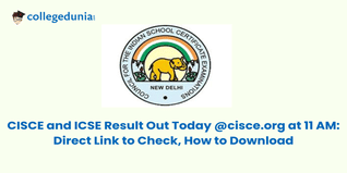 CISCE and ICSE Result Out Today @cisce.org at 11 AM: Direct Link to Check, How to Download